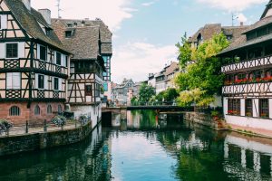 Pont tournant à Strasbourg